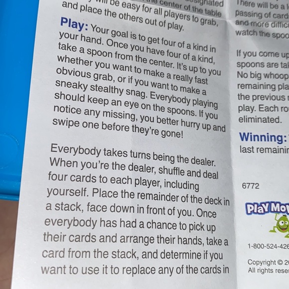 Spoons card game- The game of card grabbing’ and spoon snagging’ - Picture 7 of 9